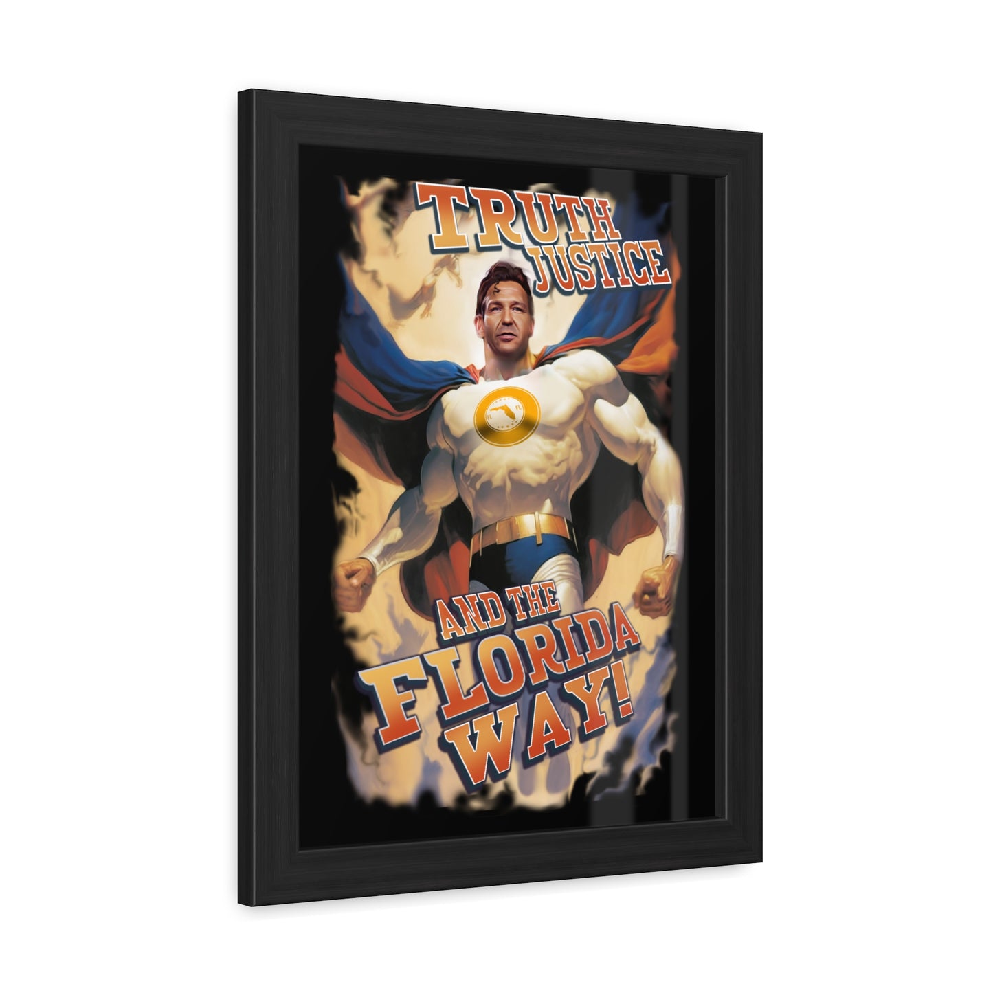 DeSantis Super Hero Framed