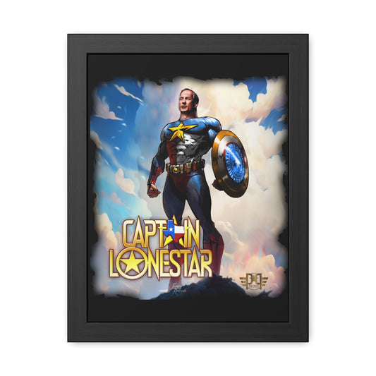 Paxton Super Hero Framed