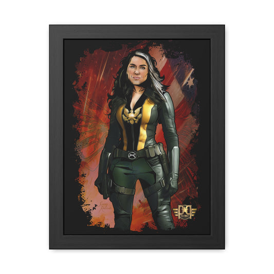 Gabbard Super Hero Framed