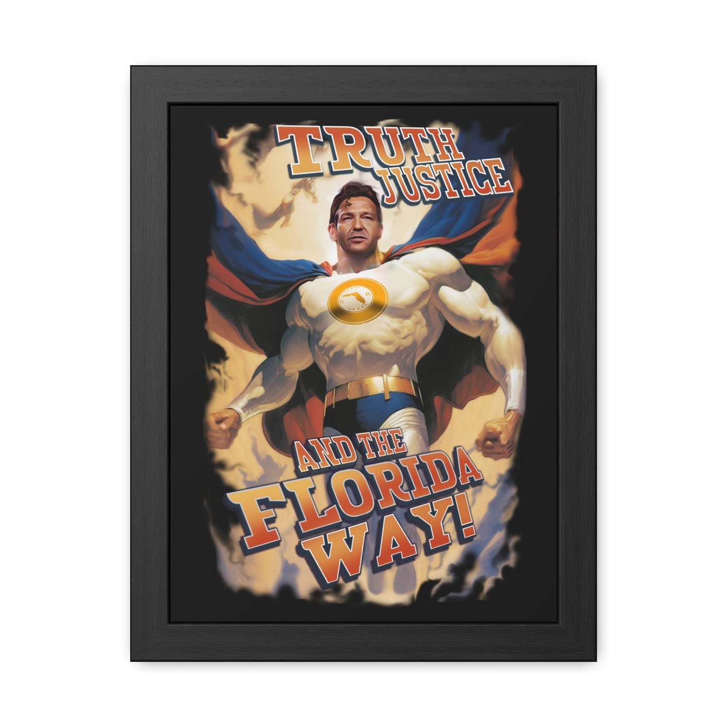 DeSantis Super Hero Framed