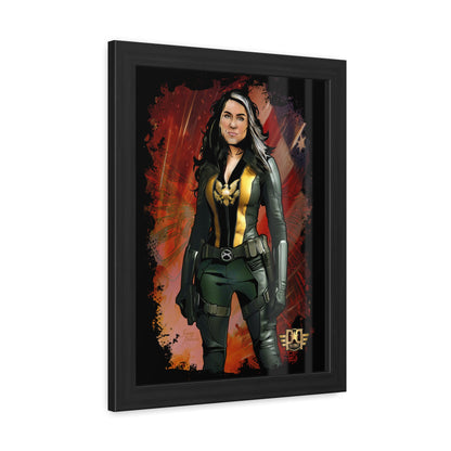 Gabbard Super Hero Framed