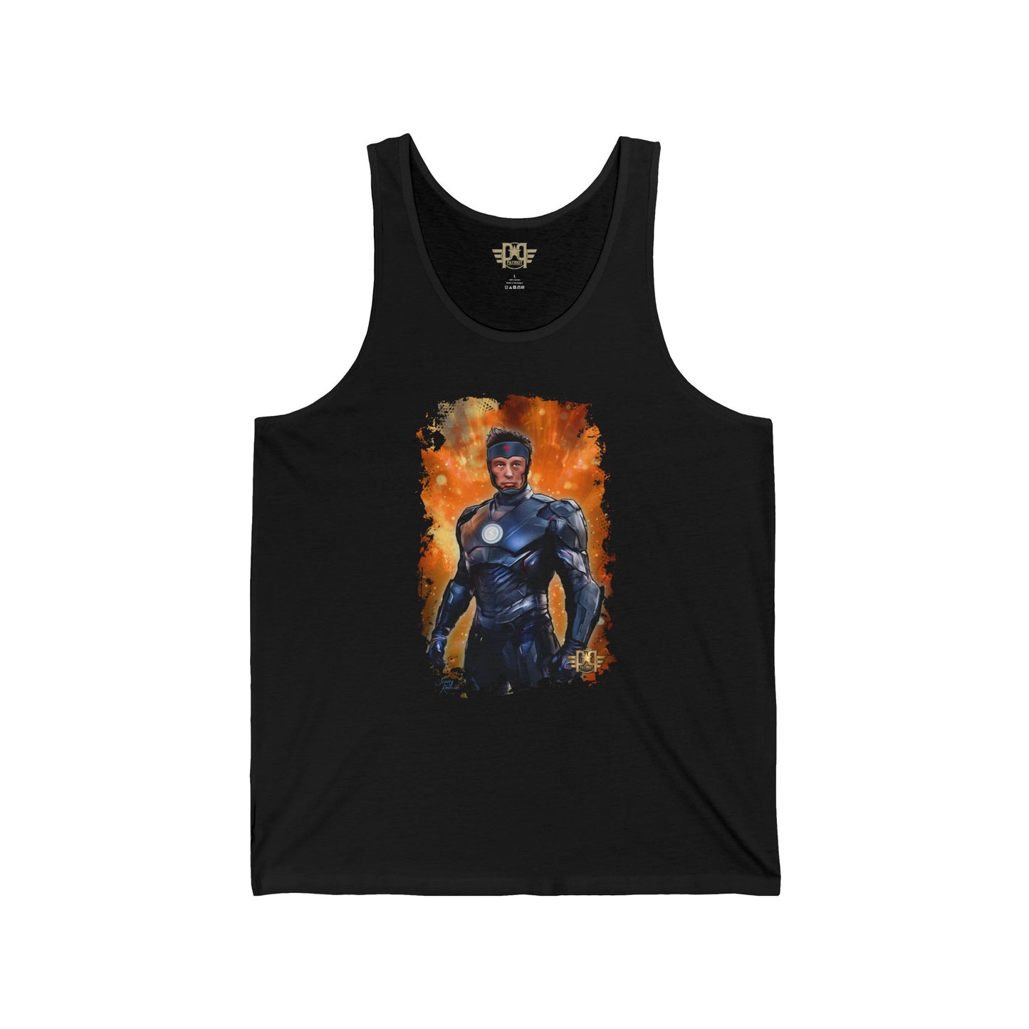 Musk Super Hero Tank